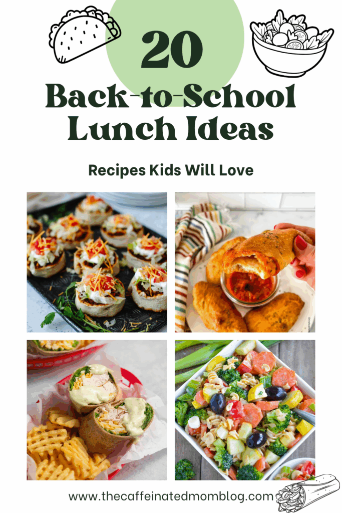 back-to-school lunch and snack recipes